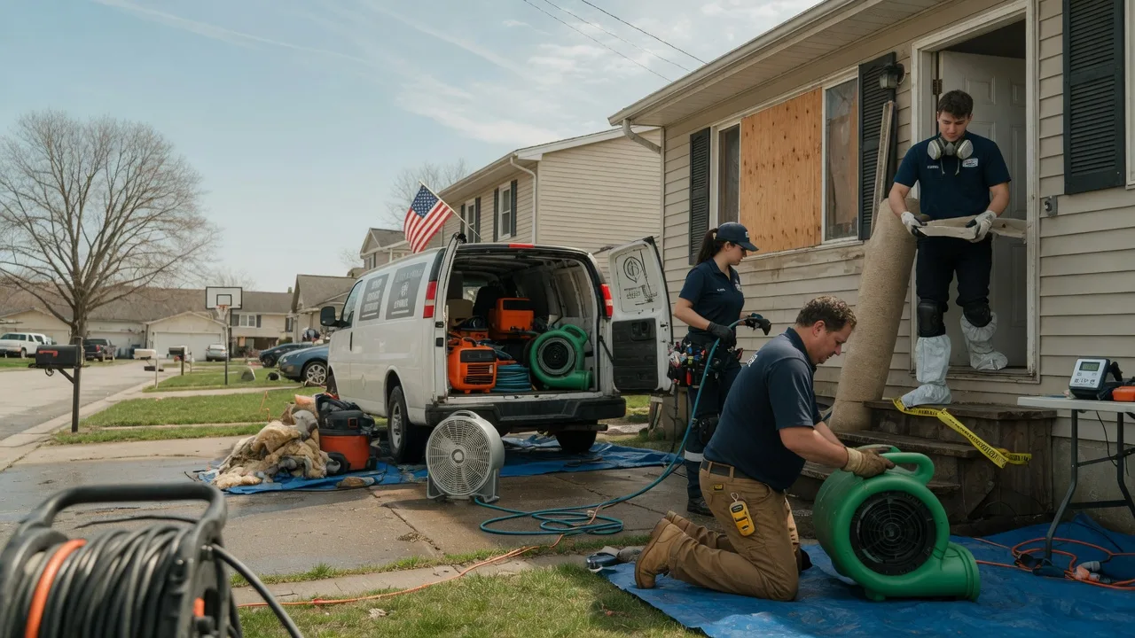 Water Damage Restoration in Chesterfield, NJ near me